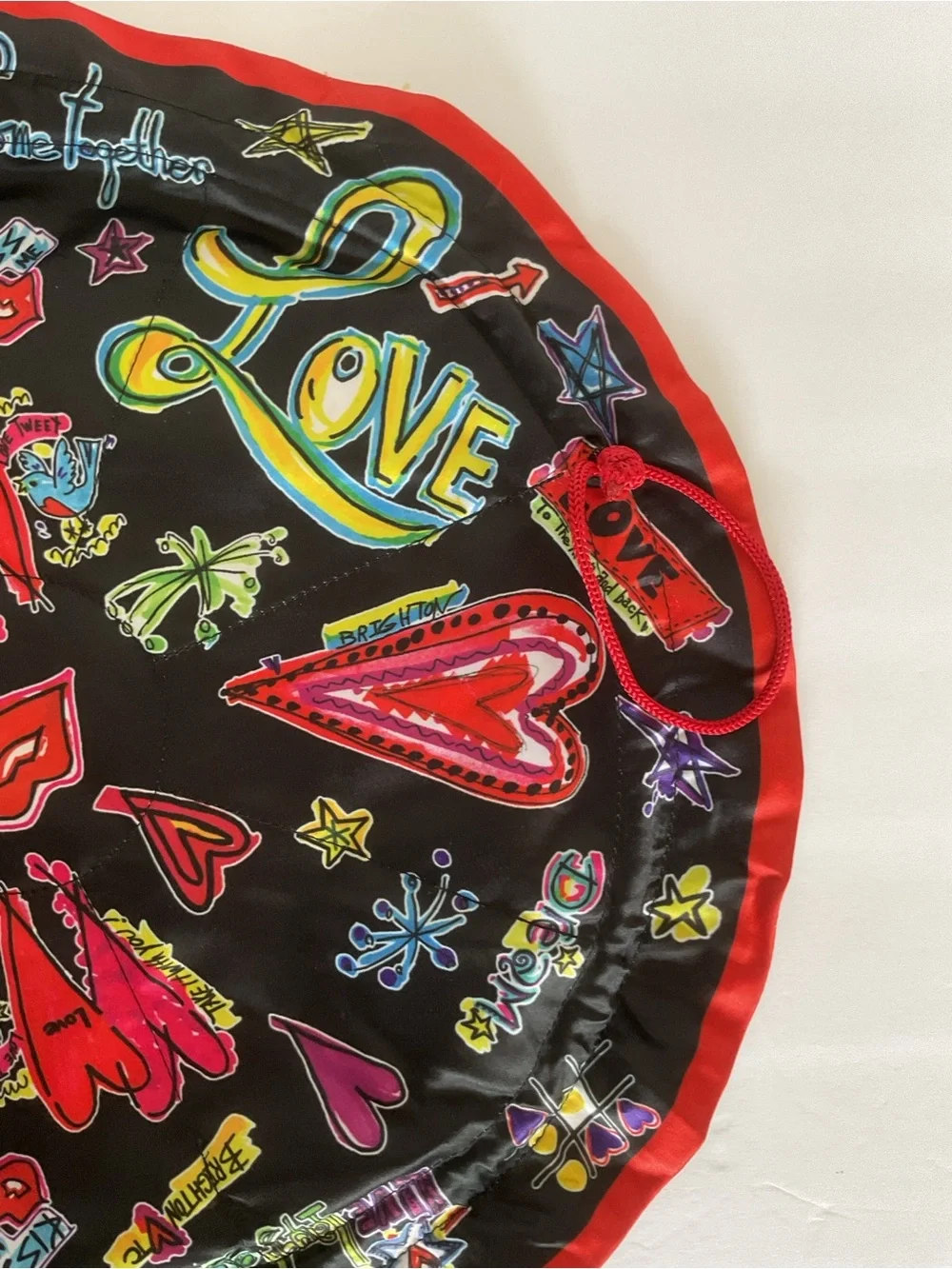 Brighton Tom Clancy Love scribble  Jewelry Pouch.